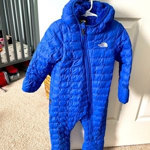 north face snowsuit